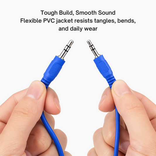 AU101 3.5mm Male to Male Aux Audio Jack 1.5m Cable