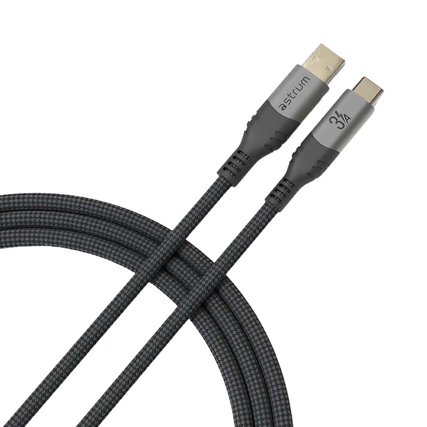 VMAC20 Cable USB A- C M-M 1.2M Braid GR
