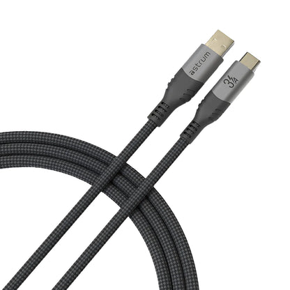 VMAC20 Cable USB A- C M-M 1.2M Braid GR