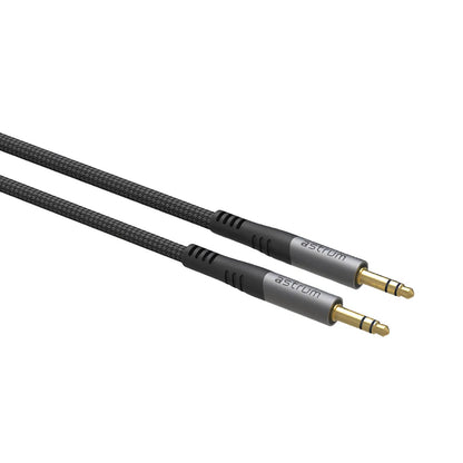 VMAM35 Cable AUX 3.5 M-M 1.2M Braid GR