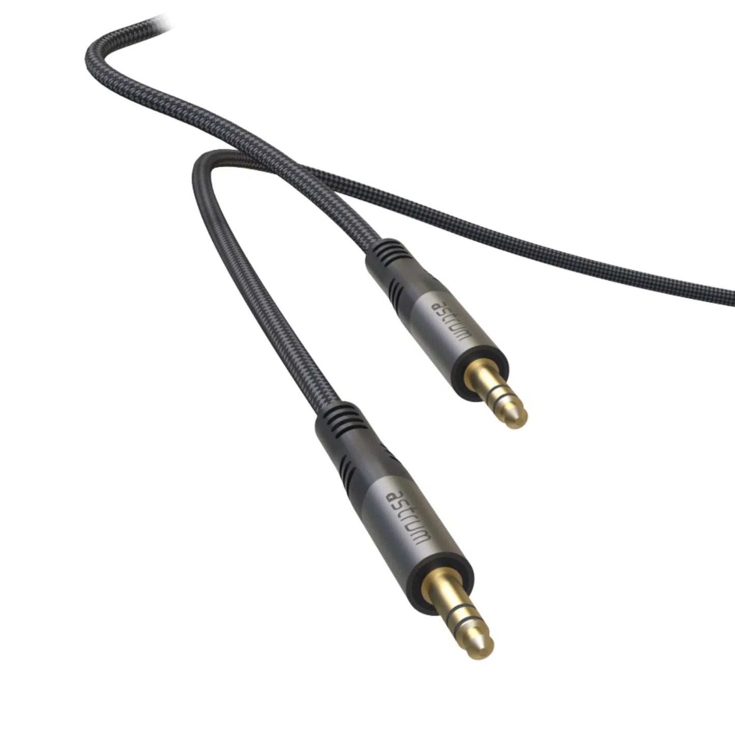 VMAM35 Cable AUX 3.5 M-M 1.2M Braid GR