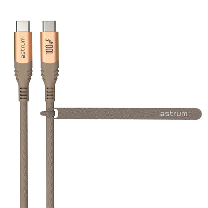 VMCC100 Cable C-C 100W M-M 2.0M Braid GO