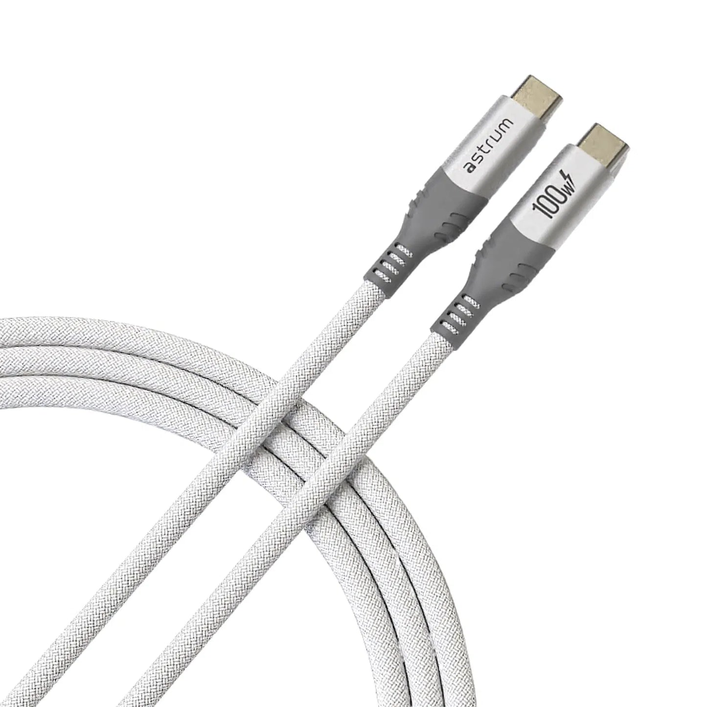 VMCC100 Cable C-C 100W M-M 2.0M Braid WH