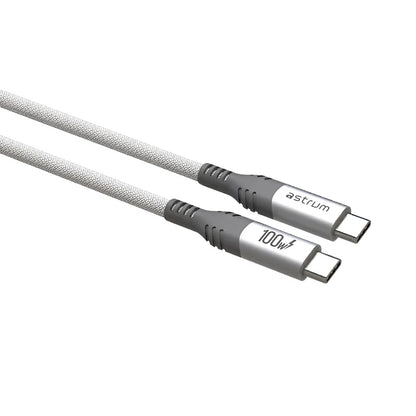 VMCC100 Cable C-C 100W M-M 2.0M Braid WH