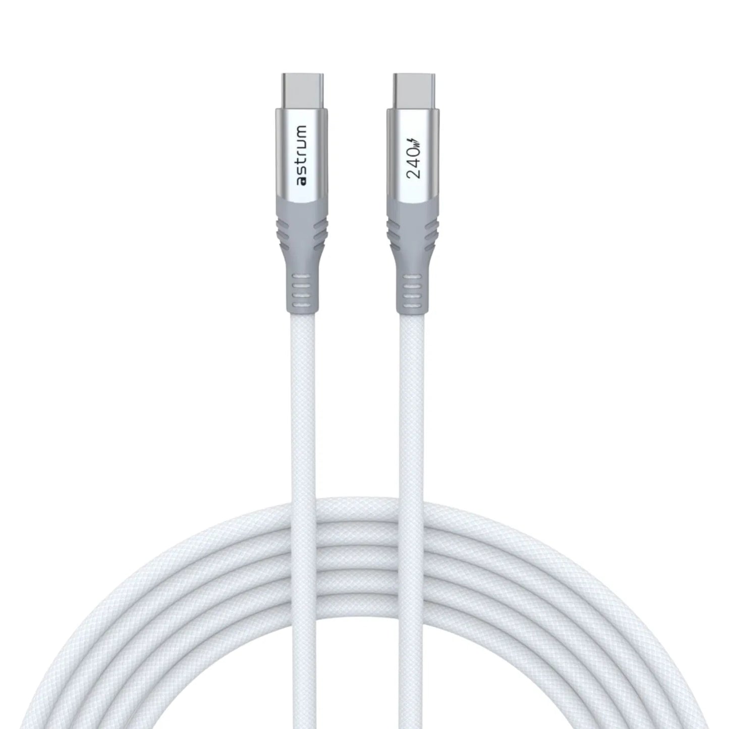 VMCC240 Cable C-C 240W M-M 3.0M Braid WH