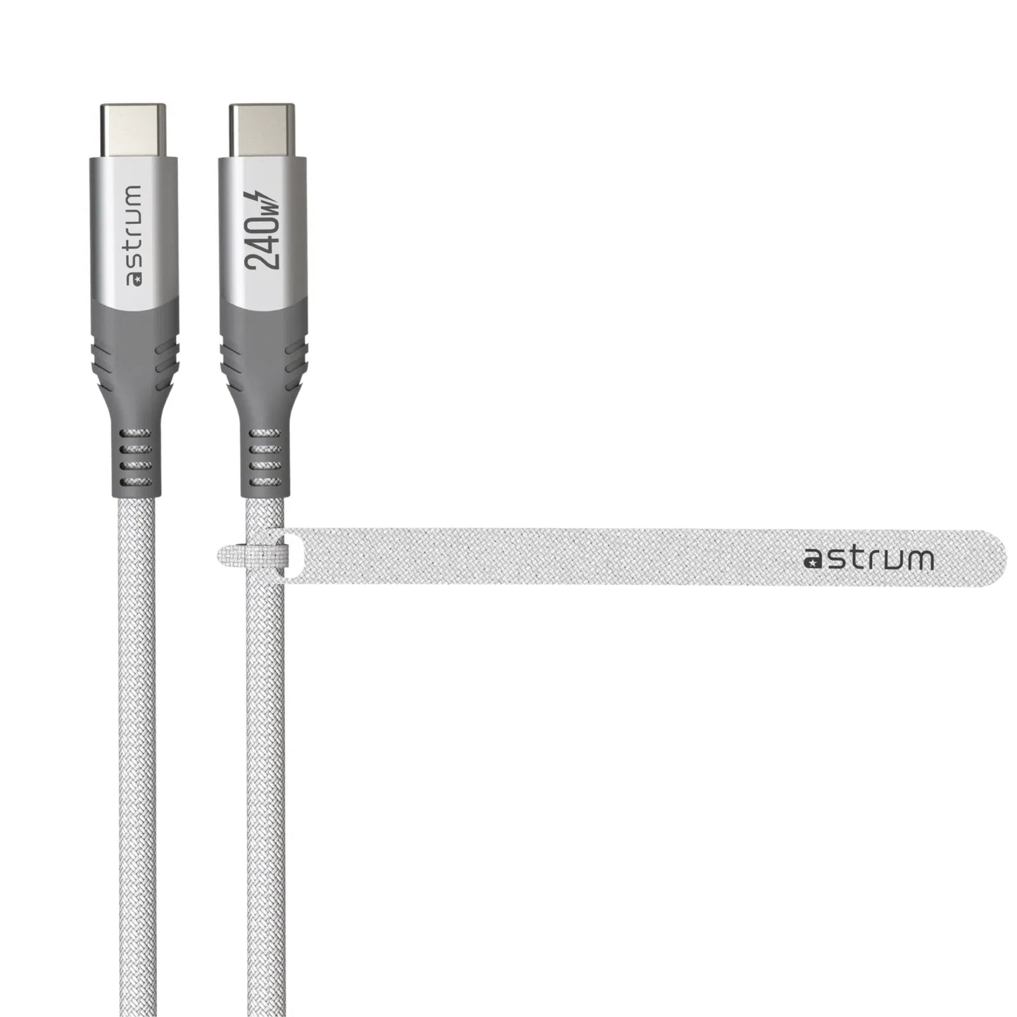 VMCC240 Cable C-C 240W M-M 2.0M Braid WH