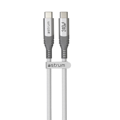 VMCC240 Cable C-C 240W M-M 2.0M Braid WH