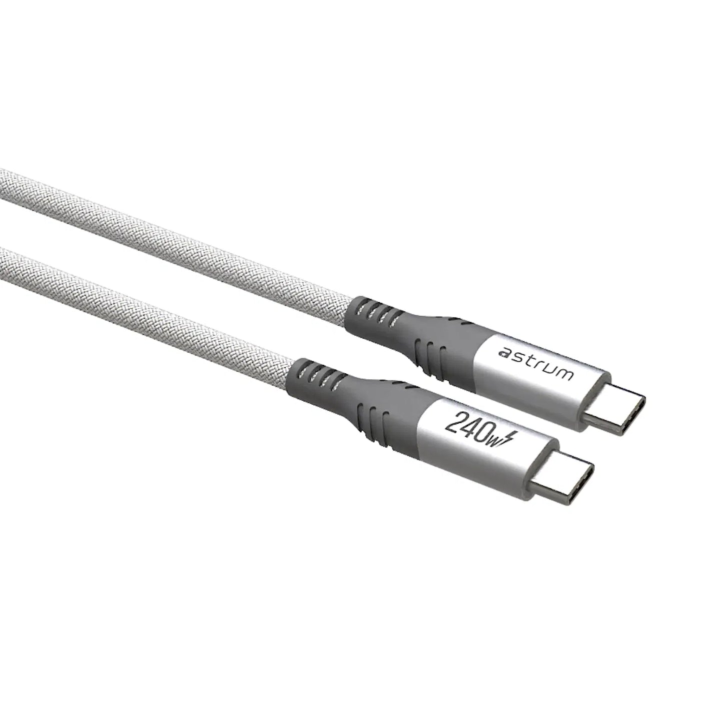 VMCC240 Cable C-C 240W M-M 3.0M Braid WH