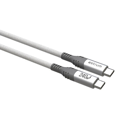 VMCC240 Cable C-C 240W M-M 2.0M Braid WH