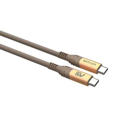 VMCC60 Cable C-C 60W M-M 1.2M Braid GO