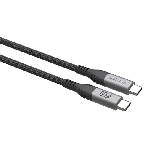 VMCC60 Cable C-C 60W M-M 1.2M Braid GR