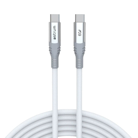 VMCC60 Cable C-C 60W M-M 1.2M Braid WH