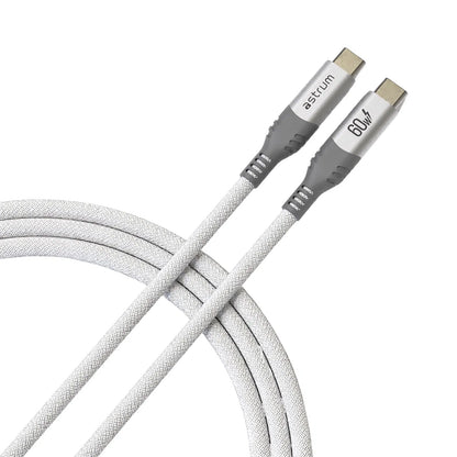 VMCC60 Cable C-C 60W M-M 1.2M Braid WH