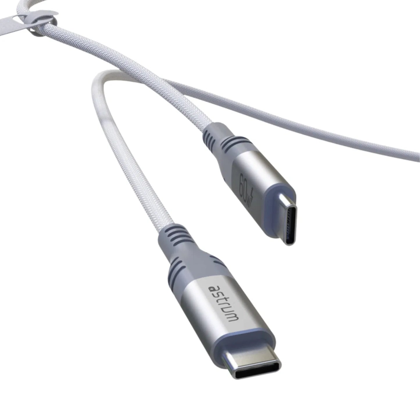 VMCC60 Cable C-C 60W M-M 1.2M Braid WH