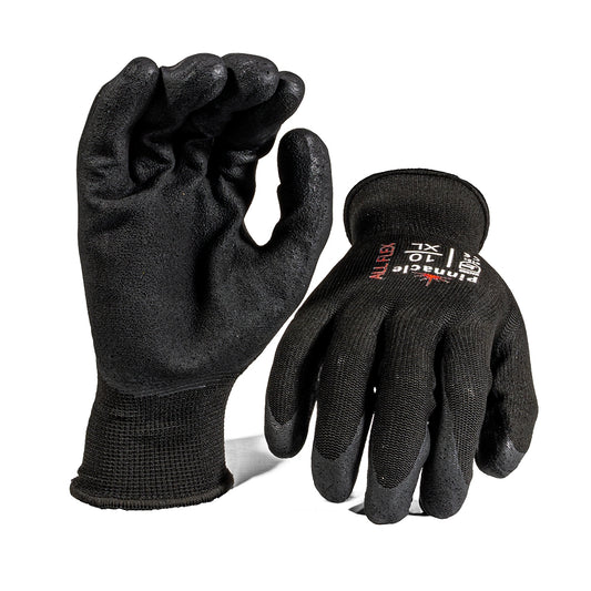 Allflex Latex Foam Coated Glove Black – Pack Of 12 Pairs