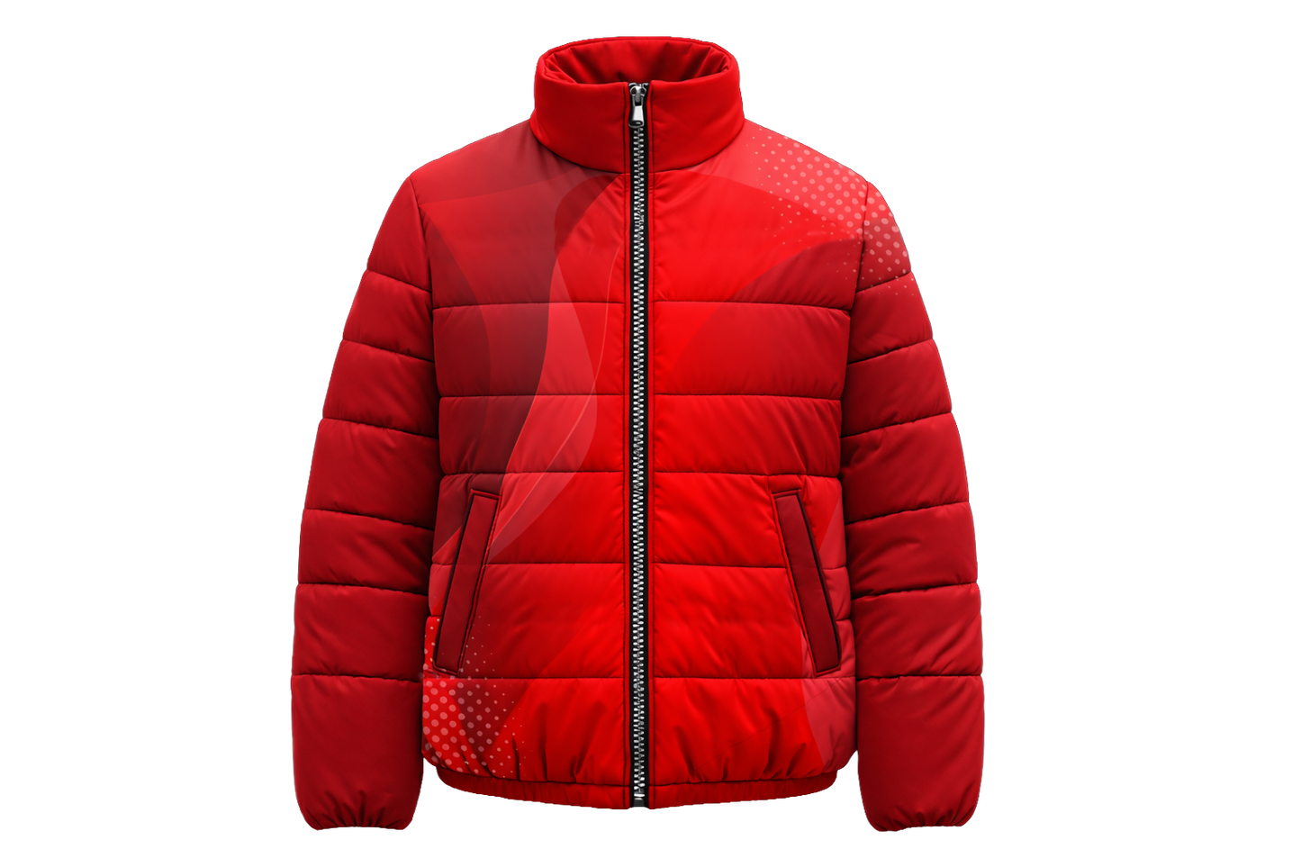 Dye Sublimated Oxford Puffer Jacket