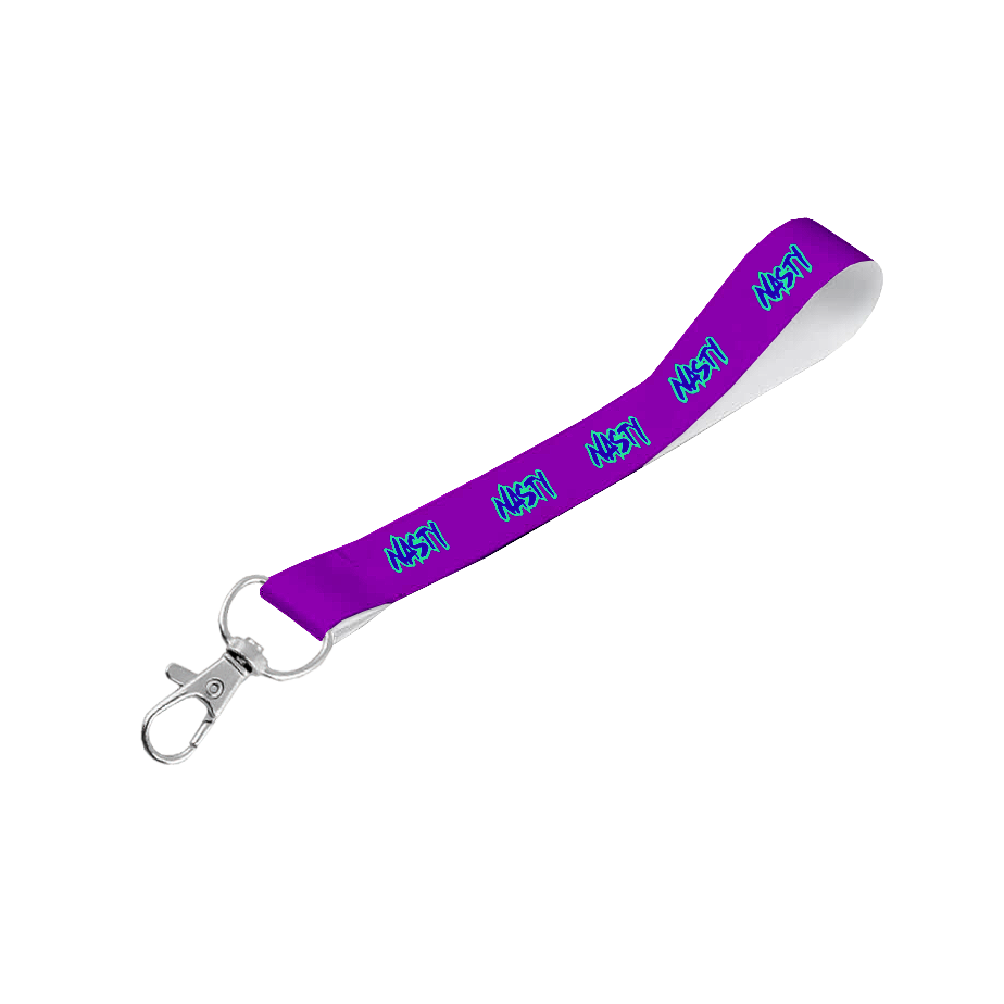 Satin Wrist Phone Strap S/Sided Print with Snap Hook 15 x 340mm