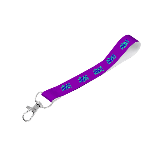 Satin Wrist Phone Strap S/Sided Print with Snap Hook 15 x 340mm