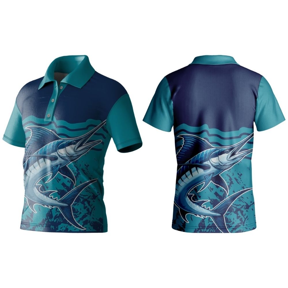 Kids Fishing Golfer Short Sleeve | Fitted Sleeve