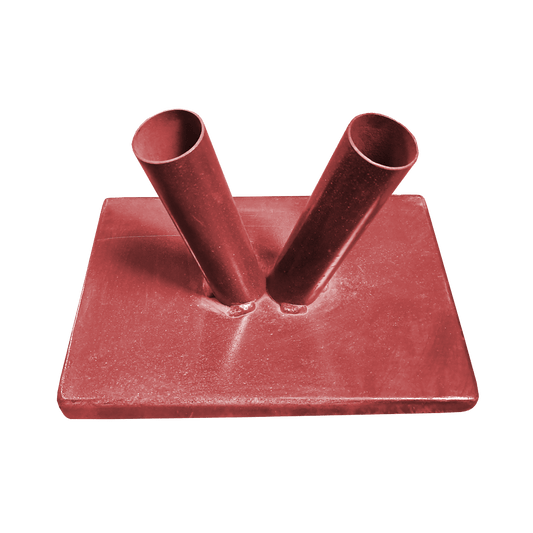 2 Pole Base Only for Indoor Poles(Brown)