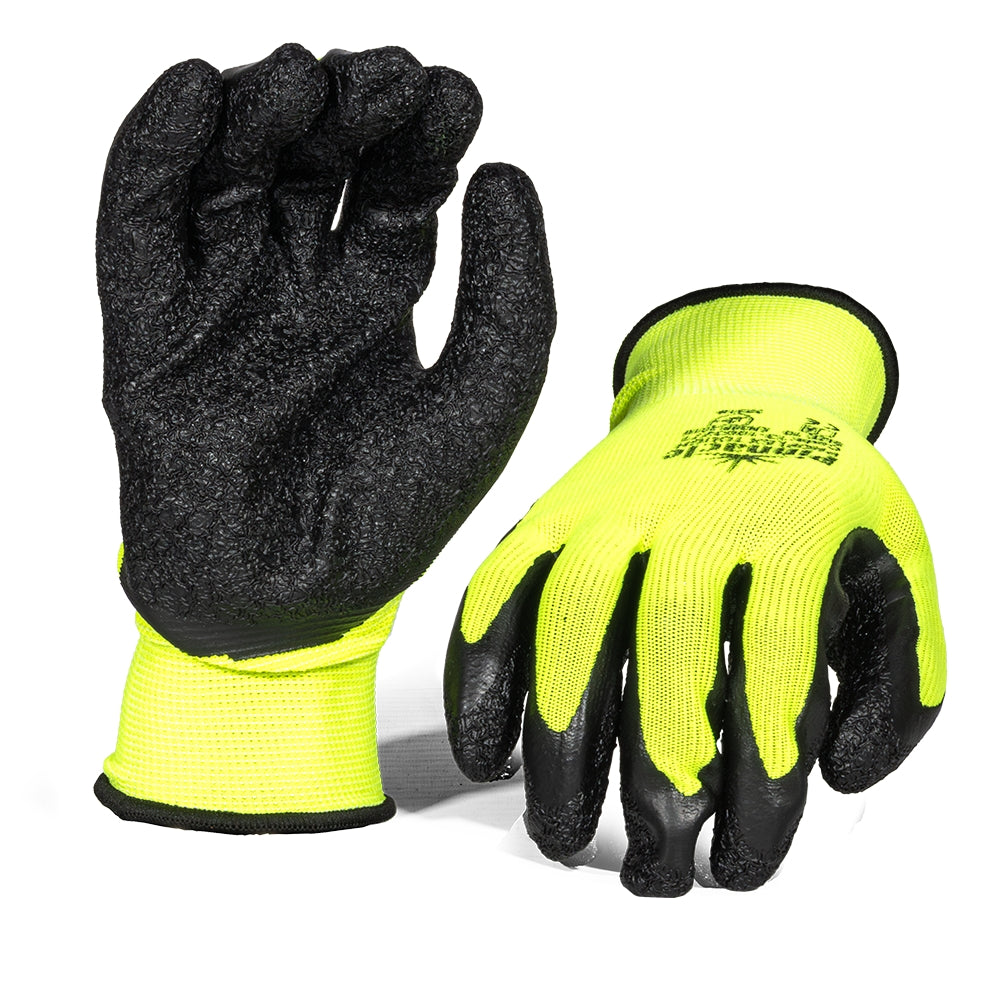 Proflex Tough Black Latex Glove Lime – Pack Of 12 Pairs