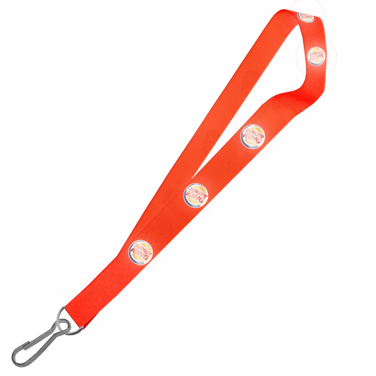 Hi-Viz Lanyard DTF Full Colour Reflective Print S/Sided with Swivel Hook