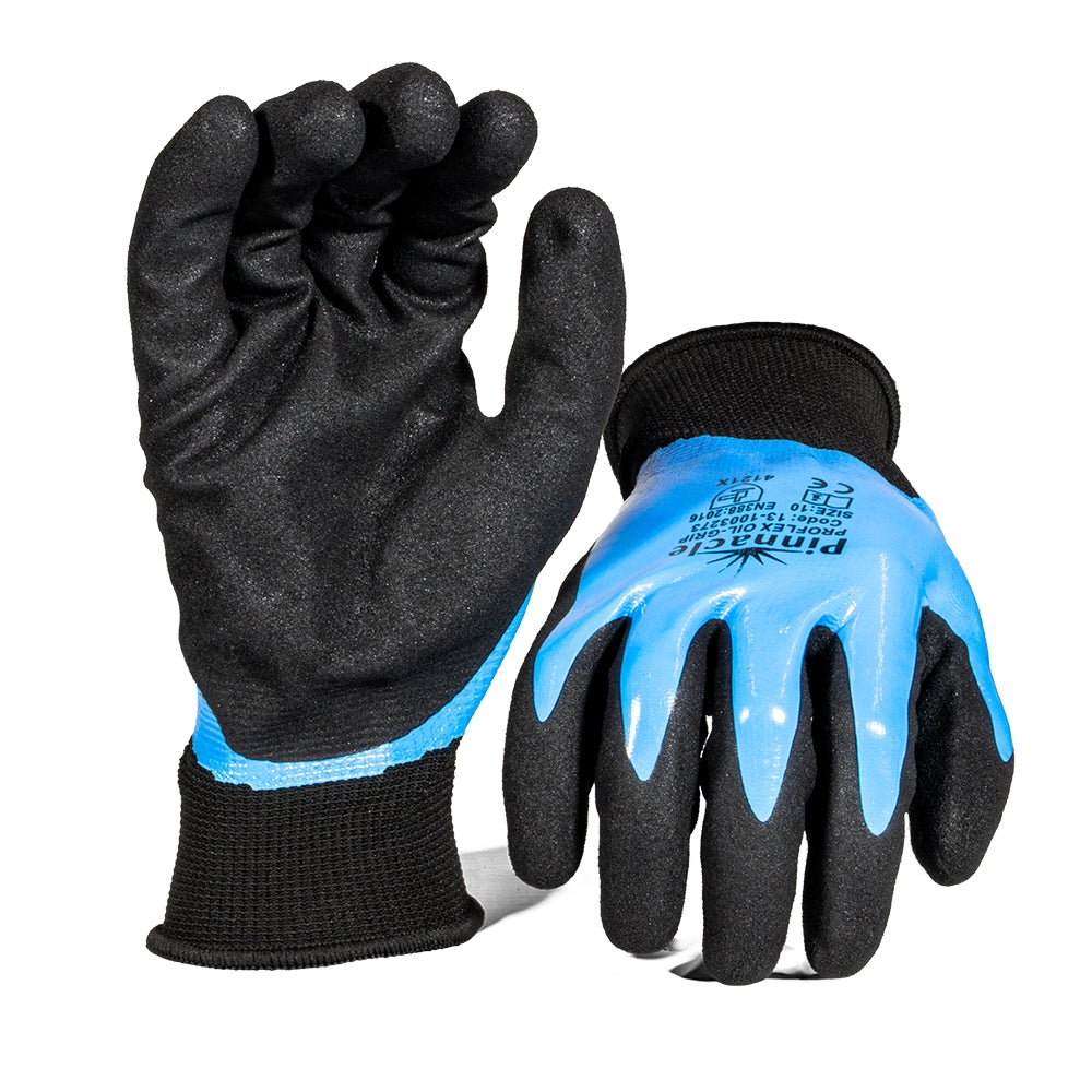 Proflex Oilgrip Nitrile Coated Glove – Pack Of 12 Pairs