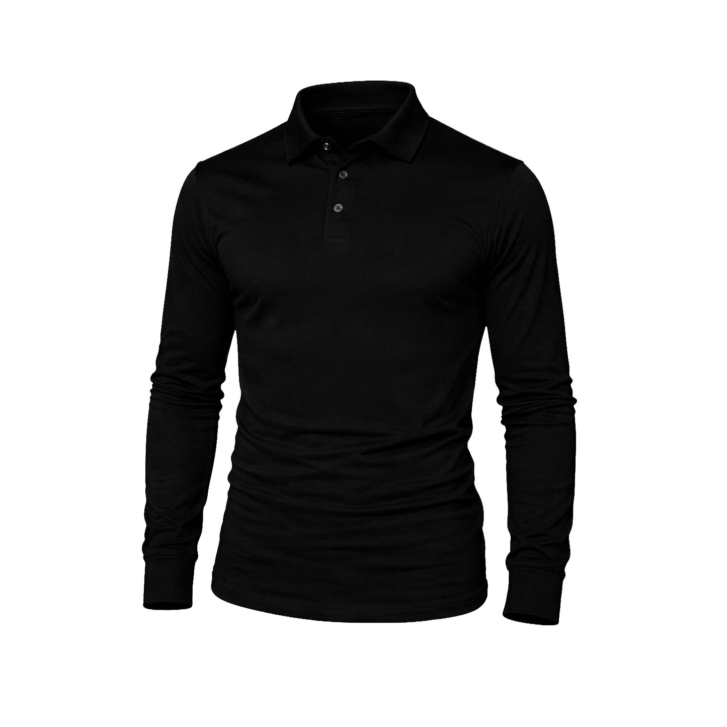 Sea Biscuit Combed Cotton Long Sleeve Golfer
