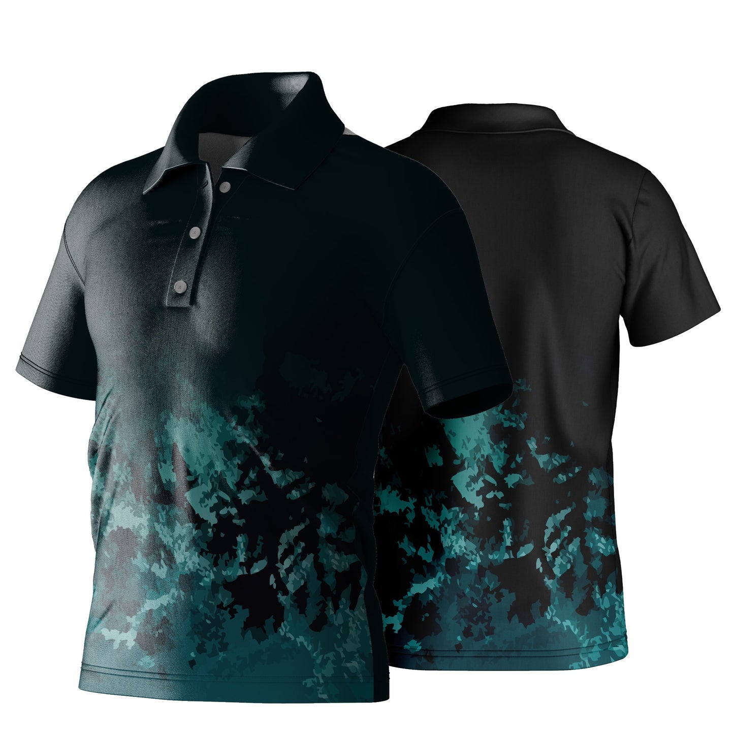 Unisex Golf Shirt | Interlock | Camo Design