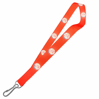 Hi-Viz Lanyard DTF Full Colour Reflective Print D/Sided with Swivel Hook