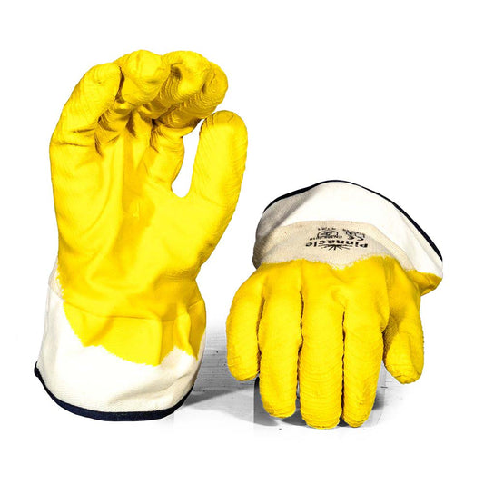 Comarex Crinkle Yellow Glove Safe Cuff – Pack Of 12 Pairs