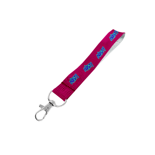 Petersham Wrist Phone Strap S/Sided Print with Snap Hook 15 x 340mm