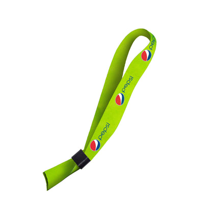 Hi-Viz Event Wristband DTF Print S/Sided with Barb Buckle