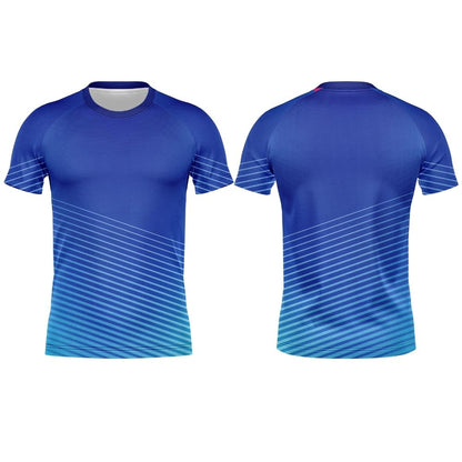 Mens Athletic Crew Neck Short Sleeve T-Shirt | Raglan Sleeve