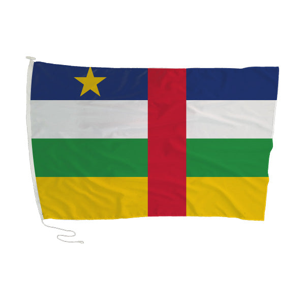 CENTRAL AFR.REP. FLAG 180 x 120cm