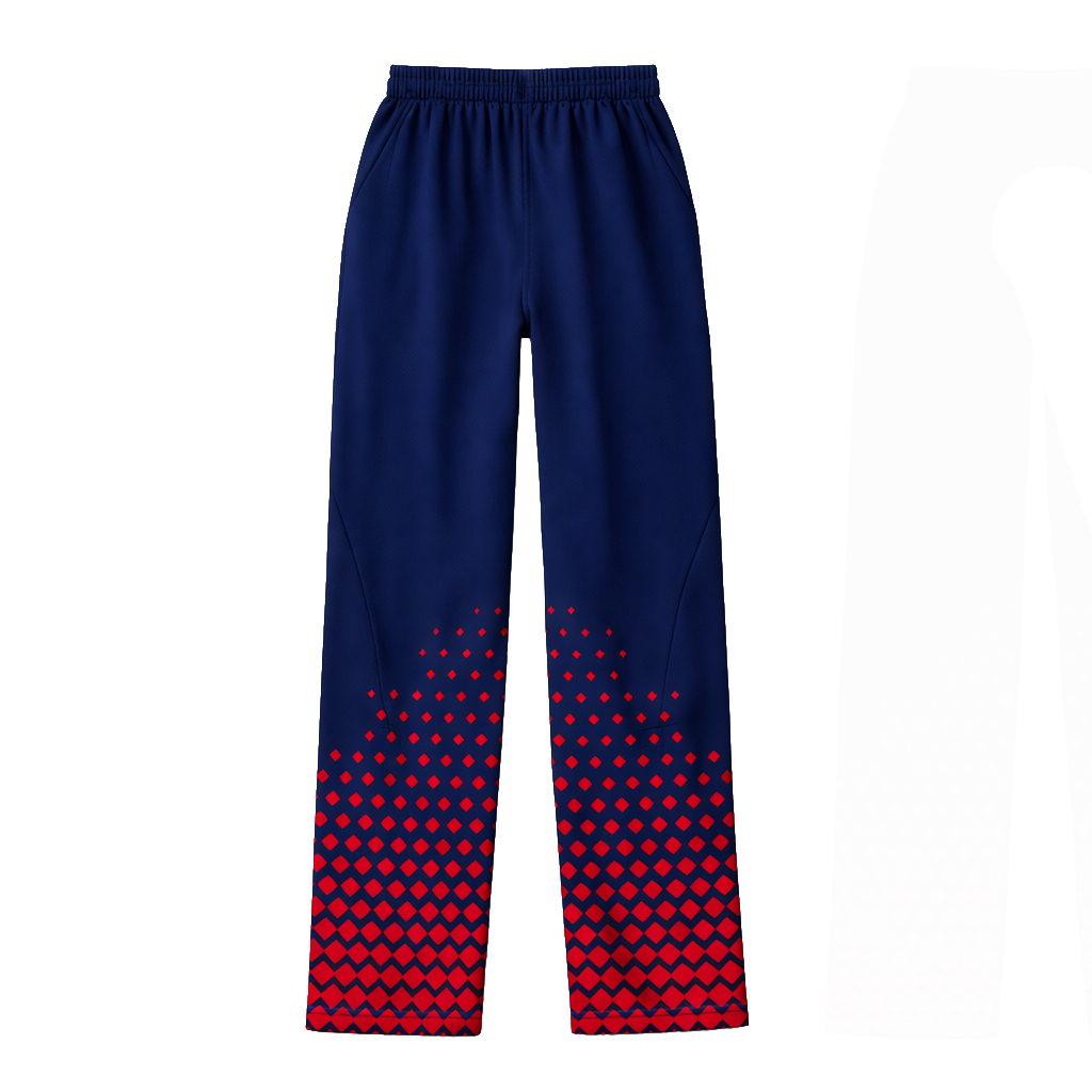 Dye Sublimated  Triacetate Tracksuit Pants
