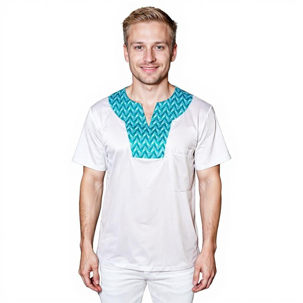 Amhara Shweshwe Scrubs Men’s