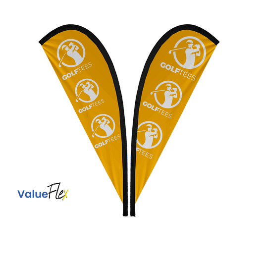 ValueFLEX Teardrop Banner 3m Double sided, Skin Only