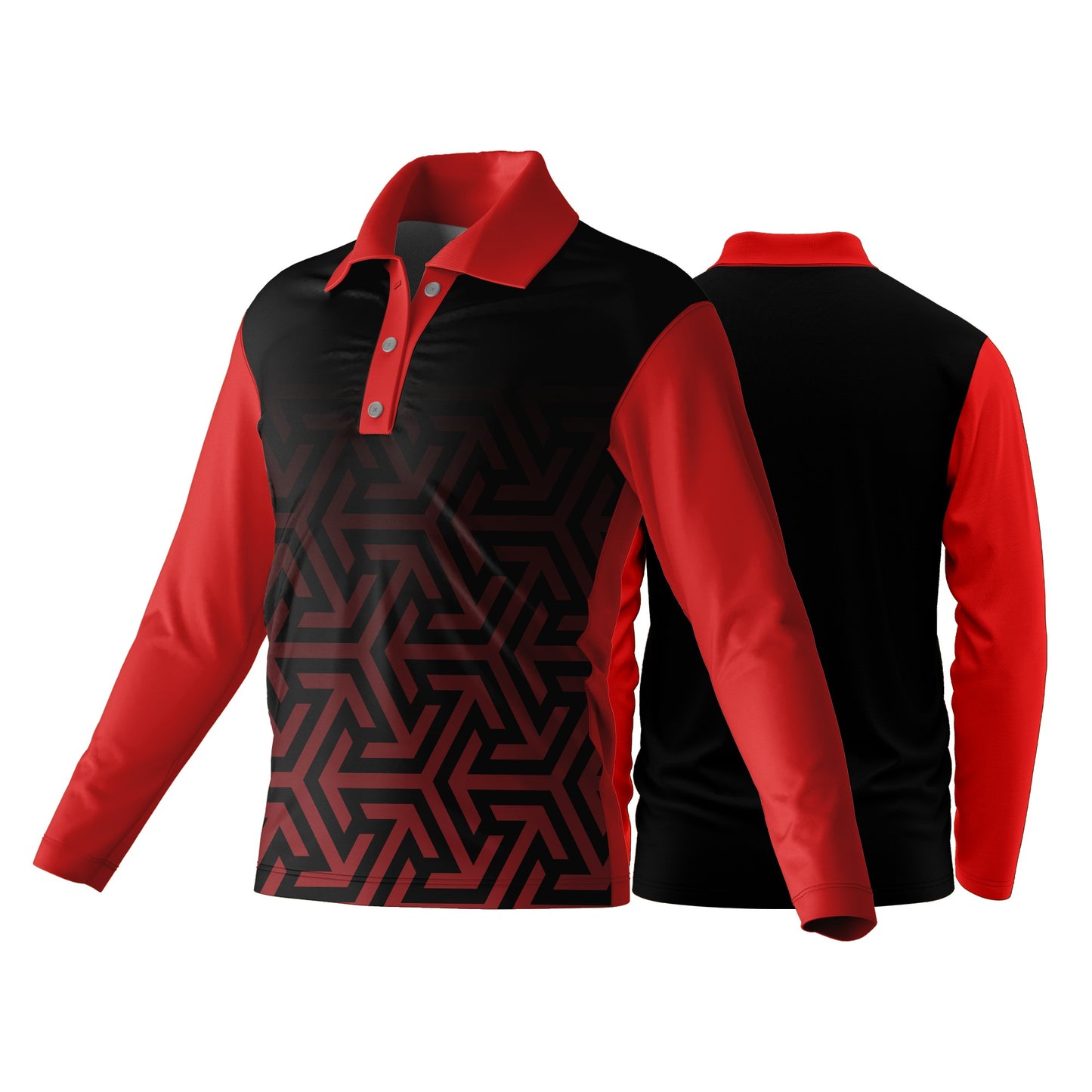 Unisex Dye Sublimated Long Sleeve Golf Shirt | Sport Tec | Corporate Design