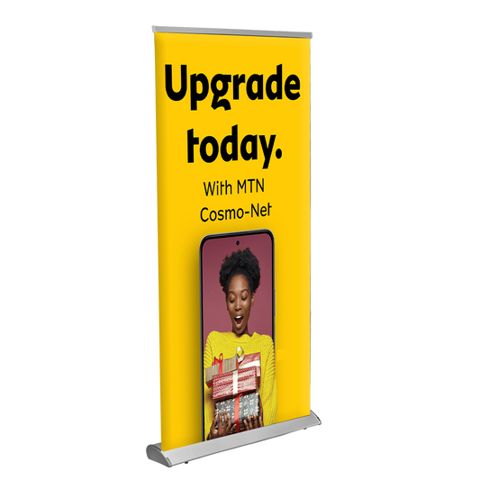 Pull Up Banner 1.2 x 2m, PVC, Complete, Executive