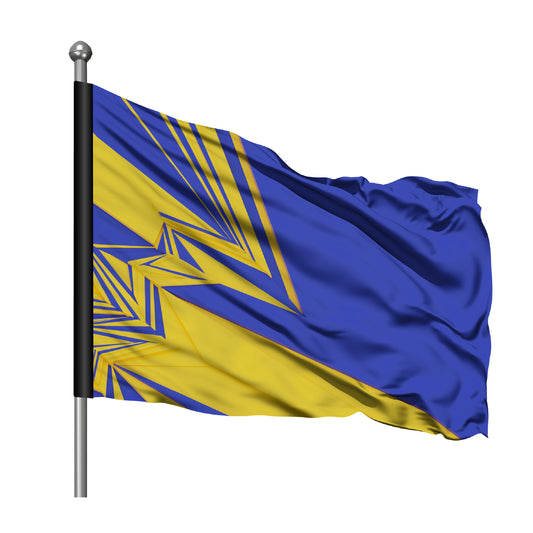 ScreenFlex Printed Flag, 1800mm x 1200mm, single sided, with sleeve