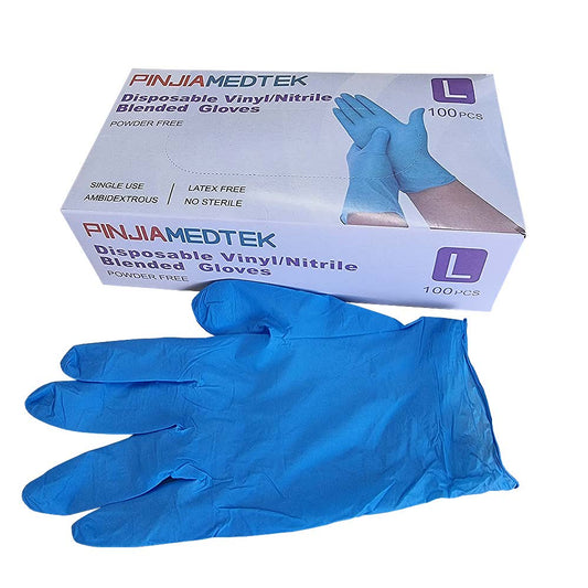 Vinyl Exam Glove Powder Free L – Box Of 100 Pairs