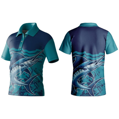 Fishing Golfer Short Sleeve | Fitted Sleeve