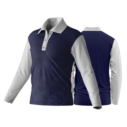 Unisex Dye Sublimated Long Sleeve Golf Shirt | Sport Tec | Corporate Design