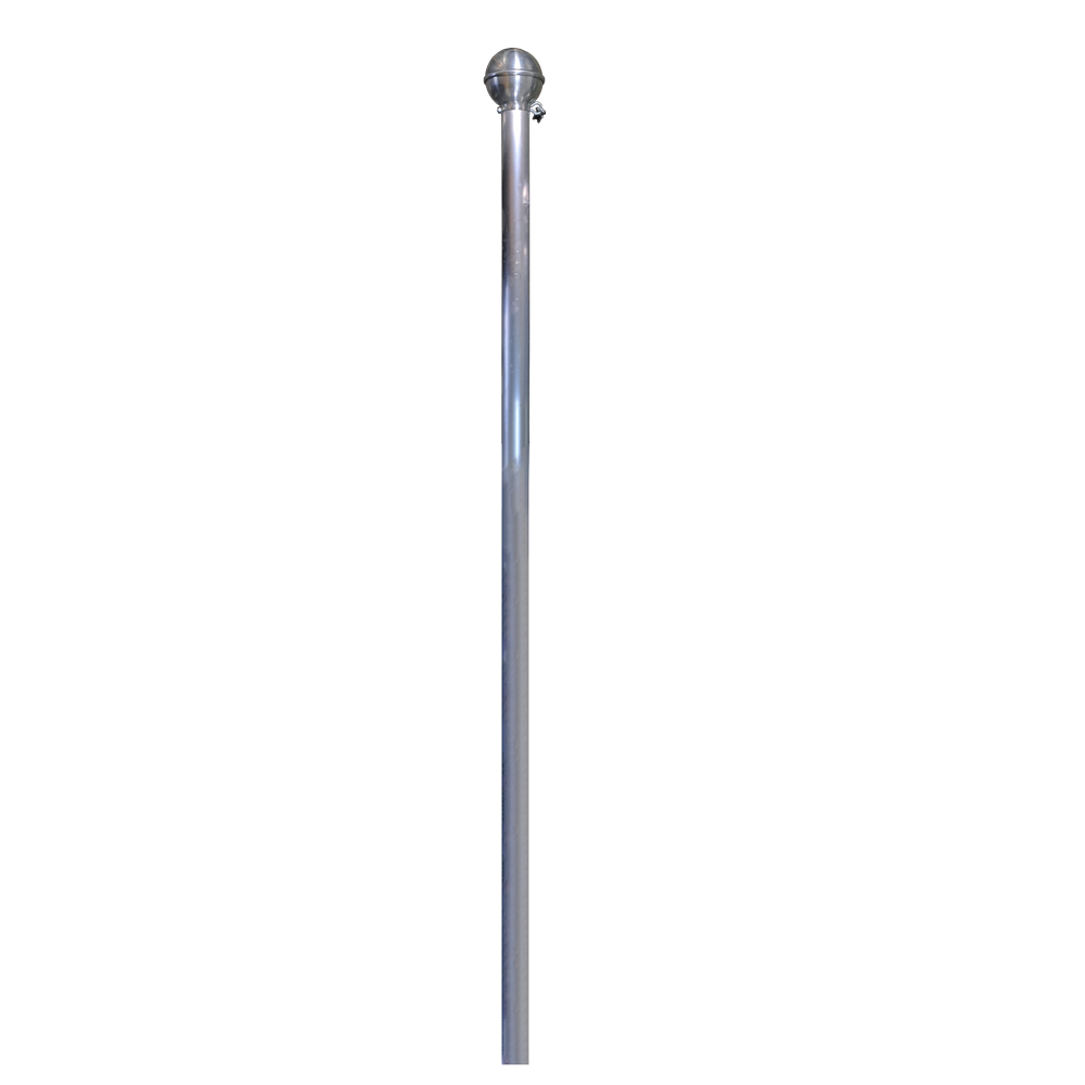 Ground Mounted Flagpole 7.5m – supply only