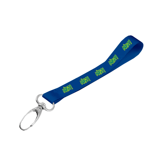 Matte Polyester Wrist Phone Strap D/Sided Print with Lobster Clip 20 x 340mm