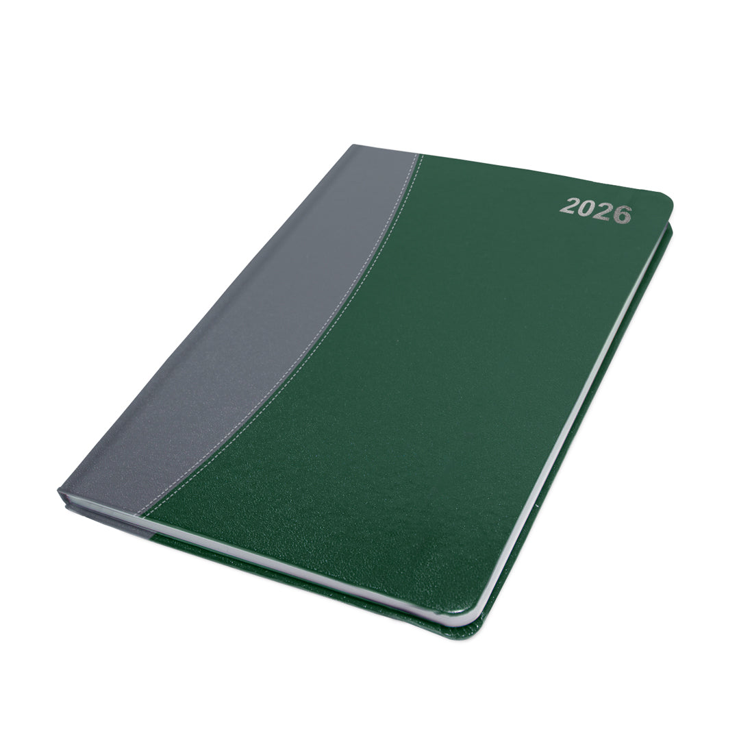 A5 Scripta Crescent Two-Tone Diary (Padded Cover)