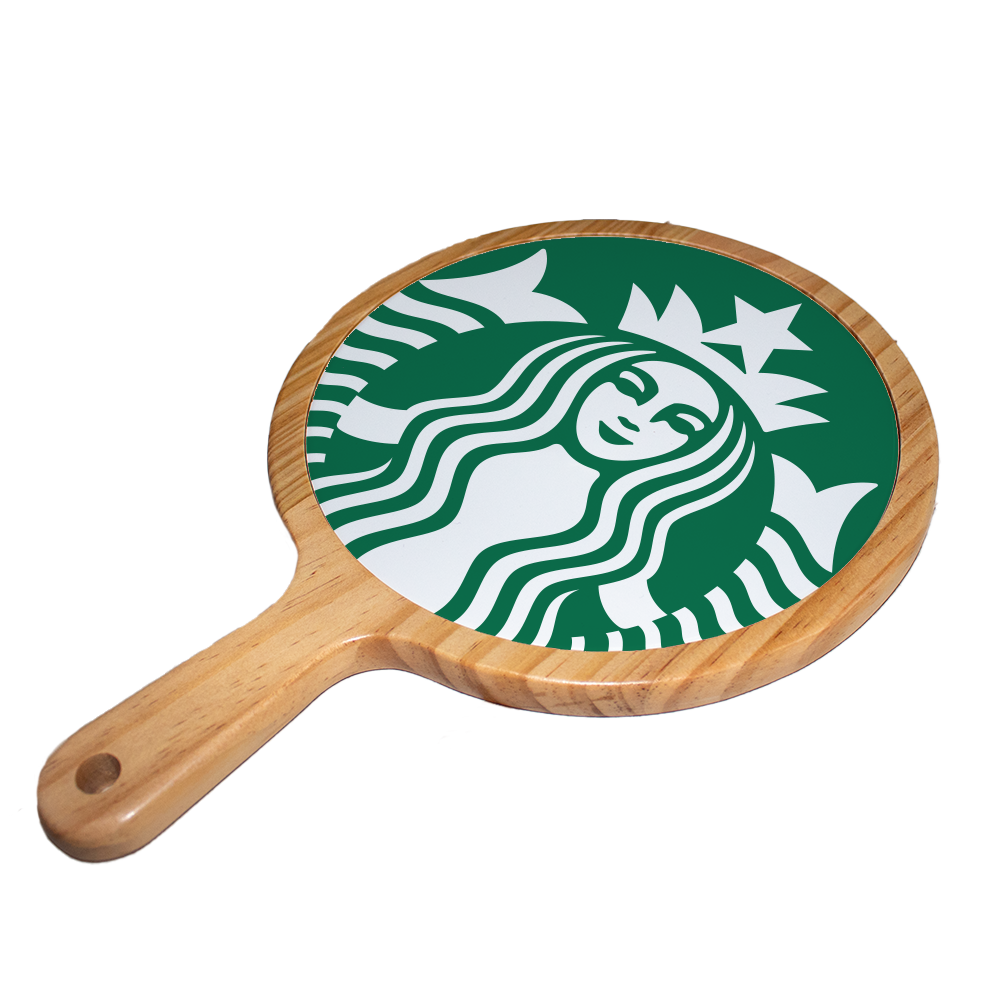 Round Platter Plate With Tile 220 X 325MM