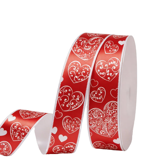 25mm Matte Polyester Ribbon S/Sided Print (Per Running Metre)