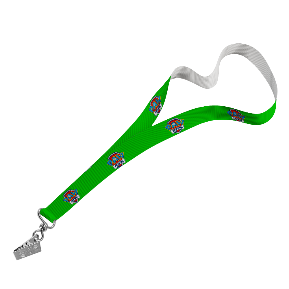 Matte Polyester Lanyard S/Sided Print with Crocodile Clip 15 x 950mm